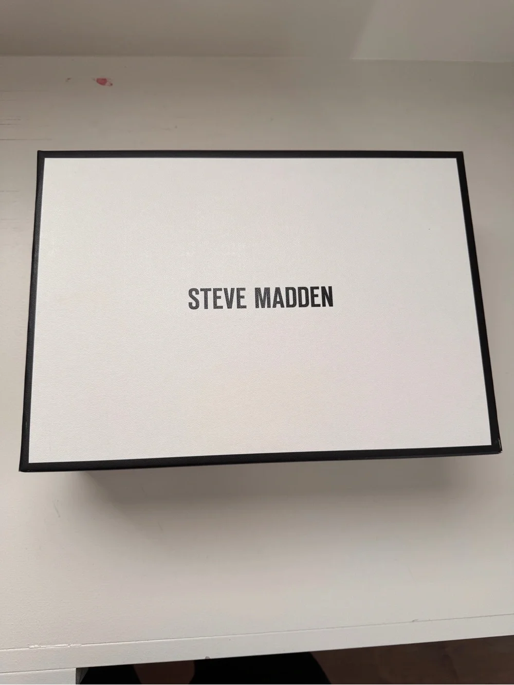 Steve Madden Saturn Black Patent Stiletto Heels